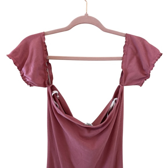 GBG Los Angeles Pink Hook & Eye Bodycon Mini Dress Women’s Large - Picture 9 of 12